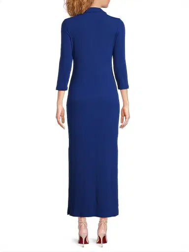 Lilly Pulitzer Women's Ollie Maxi Polo Dress - Blue Med | Thumbnail 5 Lilly Pulitzer Women's Ollie Maxi Polo Dress - Blue Med | Thumbnail 5