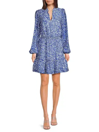 Lilly Pulitzer Women's Axton Split-Neck Dress | Thumbnail 2 Lilly Pulitzer Women's Axton Split-Neck Dress | Thumbnail 2