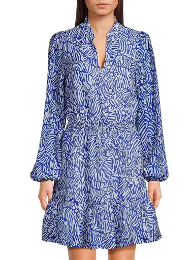 Lilly Pulitzer Women's Axton Split-Neck Dress | Thumbnail 3 Lilly Pulitzer Women's Axton Split-Neck Dress | Thumbnail 3