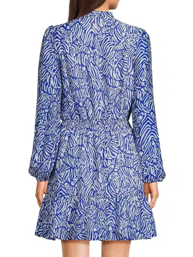 Lilly Pulitzer Women's Axton Split-Neck Dress | Thumbnail 5 Lilly Pulitzer Women's Axton Split-Neck Dress | Thumbnail 5