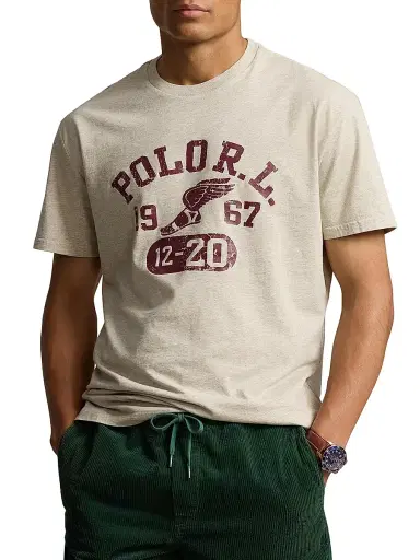 Polo Ralph Lauren Men's Logo Cotton T-Shirt - Cruise Navy | Thumbnail 3 Polo Ralph Lauren Men's Logo Cotton T-Shirt - Cruise Navy | Thumbnail 3