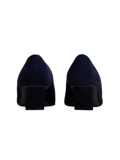 Roger Vivier Women's Belle Vivier 45MM Buckle Suede Pumps - Galassia | Thumbnail 3 Roger Vivier Women's Belle Vivier 45MM Buckle Suede Pumps - Galassia | Thumbnail 3