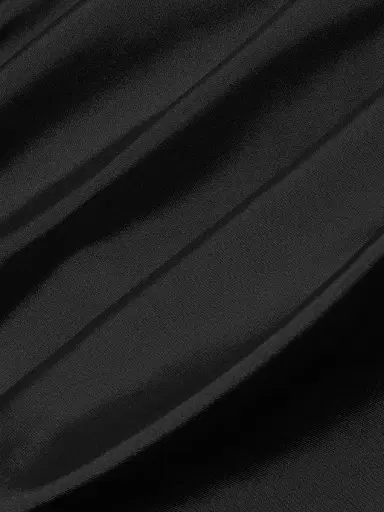 Teri Jon by Rickie Freeman Women's Off-The-Shoulder Ruched Satin Gown - Black - Size 14 | Thumbnail 7 Teri Jon by Rickie Freeman Women's Off-The-Shoulder Ruched Satin Gown - Black - Size 14 | Thumbnail 7