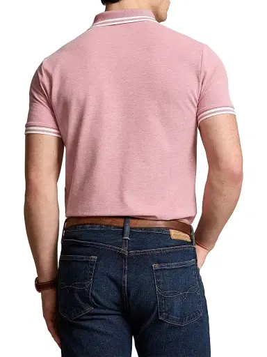Polo Ralph Lauren Men's Stretch Mesh Polo Shirt - Adirondack Berry White - Size XXL | Thumbnail 4 Polo Ralph Lauren Men's Stretch Mesh Polo Shirt - Adirondack Berry White - Size XXL | Thumbnail 4