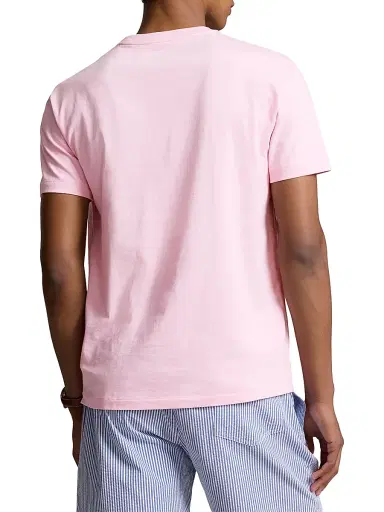 Polo Ralph Lauren Men's Logo Short-Sleeve T-Shirt - Highland Rose Heather | Thumbnail 3 Polo Ralph Lauren Men's Logo Short-Sleeve T-Shirt - Highland Rose Heather | Thumbnail 3
