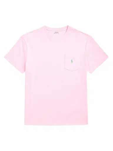 Polo Ralph Lauren Men's Logo Short-Sleeve T-Shirt - Highland Rose Heather | Thumbnail 1 Polo Ralph Lauren Men's Logo Short-Sleeve T-Shirt - Highland Rose Heather | Thumbnail 1