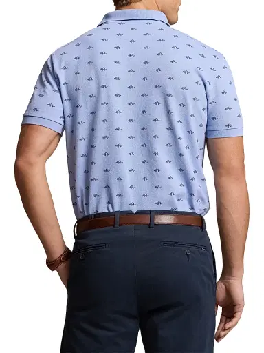 Polo Ralph Lauren Men's Oxford Mesh Polo Shirt | Thumbnail 3 Polo Ralph Lauren Men's Oxford Mesh Polo Shirt | Thumbnail 3