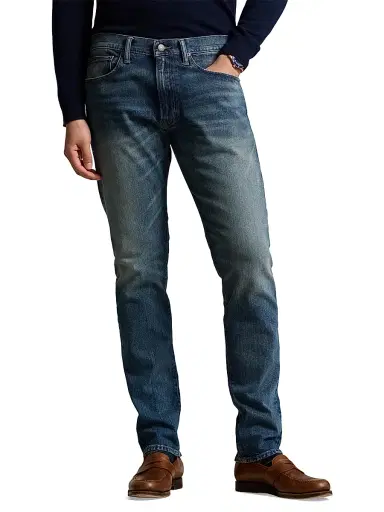 Polo Ralph Lauren Men's Parkside Straight-Fit Jeans - Rivera Stretch - Size 40 | Thumbnail 3 Polo Ralph Lauren Men's Parkside Straight-Fit Jeans - Rivera Stretch - Size 40 | Thumbnail 3