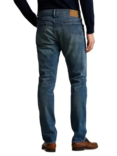 Polo Ralph Lauren Men's Parkside Straight-Fit Jeans - Rivera Stretch - Size 40 | Thumbnail 4 Polo Ralph Lauren Men's Parkside Straight-Fit Jeans - Rivera Stretch - Size 40 | Thumbnail 4