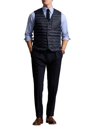 Polo Ralph Lauren Men's Terra Puffer Vest - Collection Navy | Thumbnail 2 Polo Ralph Lauren Men's Terra Puffer Vest - Collection Navy | Thumbnail 2