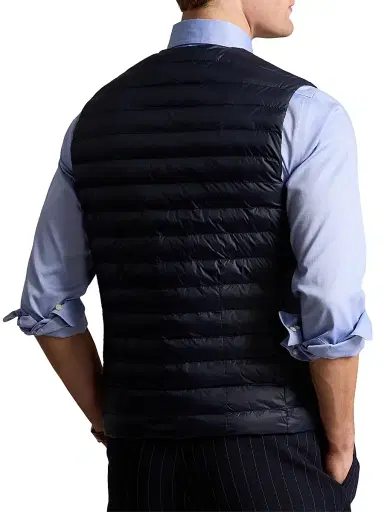 Polo Ralph Lauren Men's Terra Puffer Vest - Collection Navy | Thumbnail 4 Polo Ralph Lauren Men's Terra Puffer Vest - Collection Navy | Thumbnail 4
