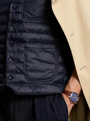 Polo Ralph Lauren Men's Terra Puffer Vest - Collection Navy | Thumbnail 5 Polo Ralph Lauren Men's Terra Puffer Vest - Collection Navy | Thumbnail 5