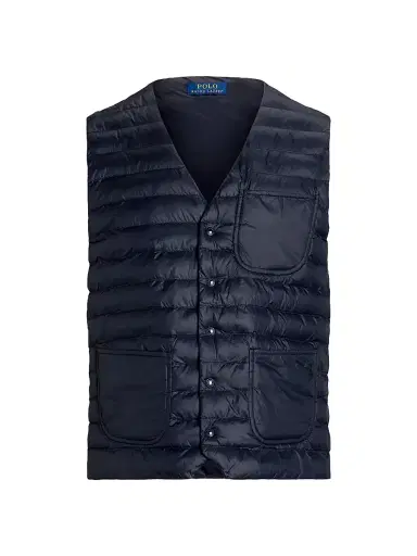 Polo Ralph Lauren Men's Terra Puffer Vest - Collection Navy | Thumbnail 1 Polo Ralph Lauren Men's Terra Puffer Vest - Collection Navy | Thumbnail 1
