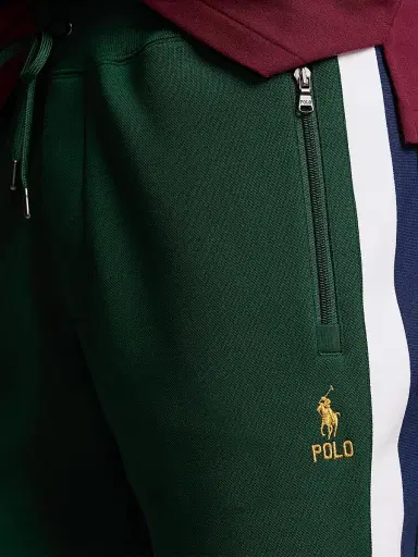Polo Ralph Lauren Men's Mesh Knit Drawstring Shorts - Moss Agate Multi - Size Small | Thumbnail 5 Polo Ralph Lauren Men's Mesh Knit Drawstring Shorts - Moss Agate Multi - Size Small | Thumbnail 5