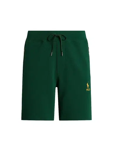 Polo Ralph Lauren Men's Mesh Knit Drawstring Shorts - Moss Agate Multi - Size Small | Thumbnail 1 Polo Ralph Lauren Men's Mesh Knit Drawstring Shorts - Moss Agate Multi - Size Small | Thumbnail 1