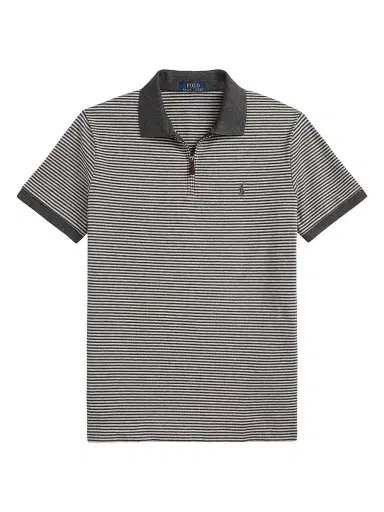 Polo Ralph Lauren Men's Striped Stretch Mesh Polo Shirt | Thumbnail 1 Polo Ralph Lauren Men's Striped Stretch Mesh Polo Shirt | Thumbnail 1