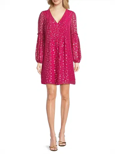 Lilly Pulitzer Women's Cleme Bubble-Print Dress | Thumbnail 2 Lilly Pulitzer Women's Cleme Bubble-Print Dress | Thumbnail 2