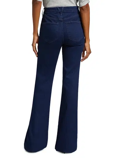 Veronica Beard Women's Crosbie Denim Wide-Leg Jeans - Indigo Rinse - Size 31 | Thumbnail 5 Veronica Beard Women's Crosbie Denim Wide-Leg Jeans - Indigo Rinse - Size 31 | Thumbnail 5