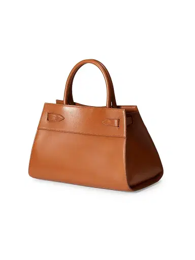 Veronica Beard Women's Dash Leather Top Handle Bag - Hazelwood | Thumbnail 4 Veronica Beard Women's Dash Leather Top Handle Bag - Hazelwood | Thumbnail 4