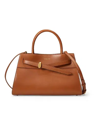 Veronica Beard Women's Dash Leather Top Handle Bag - Hazelwood | Thumbnail 1 Veronica Beard Women's Dash Leather Top Handle Bag - Hazelwood | Thumbnail 1