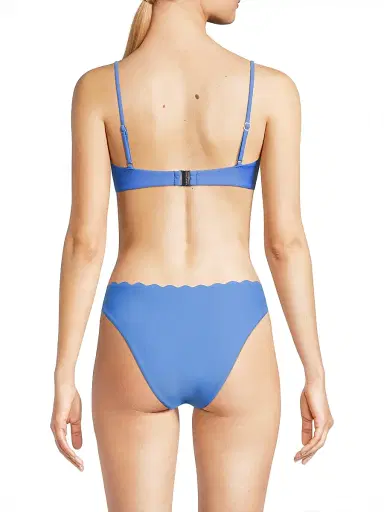 Ramy Brook Women's Leyla Scalloped Underwire Bikini Top - Serene Blue | Thumbnail 5 Ramy Brook Women's Leyla Scalloped Underwire Bikini Top - Serene Blue | Thumbnail 5