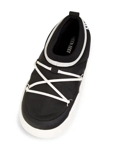 Moon Boot Men's Park Icon Ambidextrous Slip-On Shoes - Black | Thumbnail 4 Moon Boot Men's Park Icon Ambidextrous Slip-On Shoes - Black | Thumbnail 4