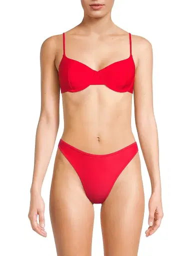 Ramy Brook Women's Mona Underwire Bikini Top - Flame | Thumbnail 3 Ramy Brook Women's Mona Underwire Bikini Top - Flame | Thumbnail 3