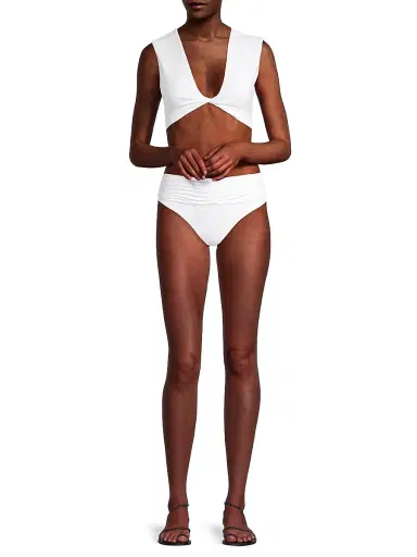 Ramy Brook Women's Ivo Bikini Bottom - White | Thumbnail 2 Ramy Brook Women's Ivo Bikini Bottom - White | Thumbnail 2