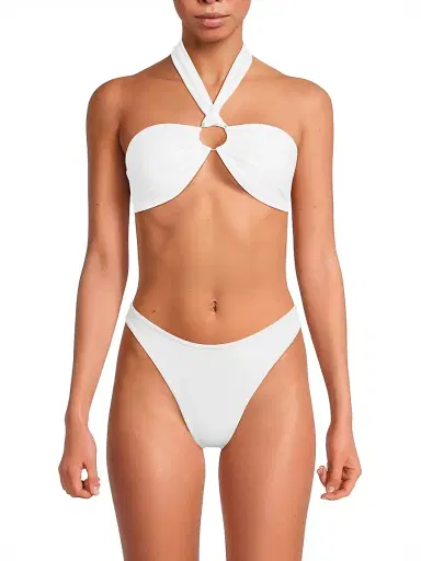 Ramy Brook Women's Marie Bikini Top - White | Thumbnail 3 Ramy Brook Women's Marie Bikini Top - White | Thumbnail 3