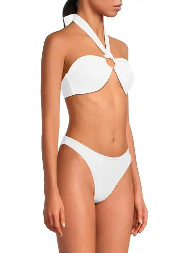 Ramy Brook Women's Marie Bikini Top - White | Thumbnail 4 Ramy Brook Women's Marie Bikini Top - White | Thumbnail 4