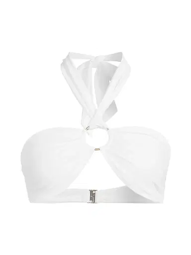 Ramy Brook Women's Marie Bikini Top - White | Thumbnail 1 Ramy Brook Women's Marie Bikini Top - White | Thumbnail 1