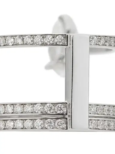 Repossi Women's 18K White Gold & Diamond Openwork Three-Row Ring - White Gold | Thumbnail 3 Repossi Women's 18K White Gold & Diamond Openwork Three-Row Ring - White Gold | Thumbnail 3