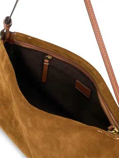 Staud Women's Wally Suede Shoulder Bag | Thumbnail 4 Staud Women's Wally Suede Shoulder Bag | Thumbnail 4
