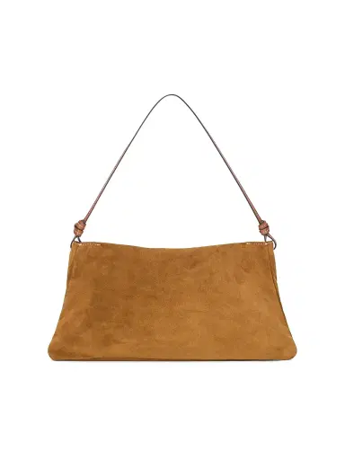 Staud Women's Wally Suede Shoulder Bag | Thumbnail 1 Staud Women's Wally Suede Shoulder Bag | Thumbnail 1