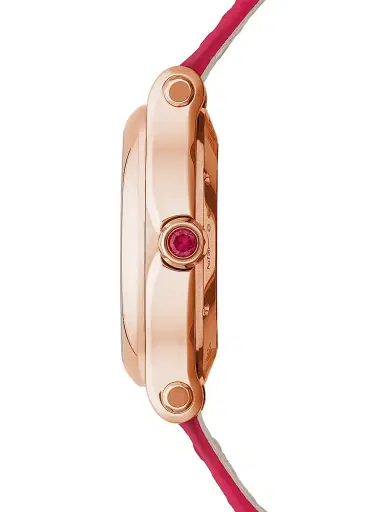 Chopard Women's Happy Sport 18K Rose Gold, Diamond & Alligator Strap Watch - Red | Thumbnail 3 Chopard Women's Happy Sport 18K Rose Gold, Diamond & Alligator Strap Watch - Red | Thumbnail 3