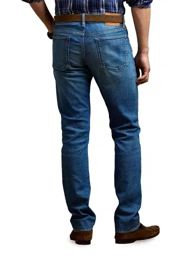Ralph Lauren Purple Label Men's Stretch Slim-Fit Jeans - Indigo Horizon | Thumbnail 5 Ralph Lauren Purple Label Men's Stretch Slim-Fit Jeans - Indigo Horizon | Thumbnail 5
