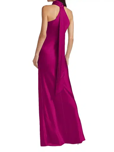 GALVAN LONDON Women's Pandora Asymmetrical Bias Cut Dress | Thumbnail 5 GALVAN LONDON Women's Pandora Asymmetrical Bias Cut Dress | Thumbnail 5
