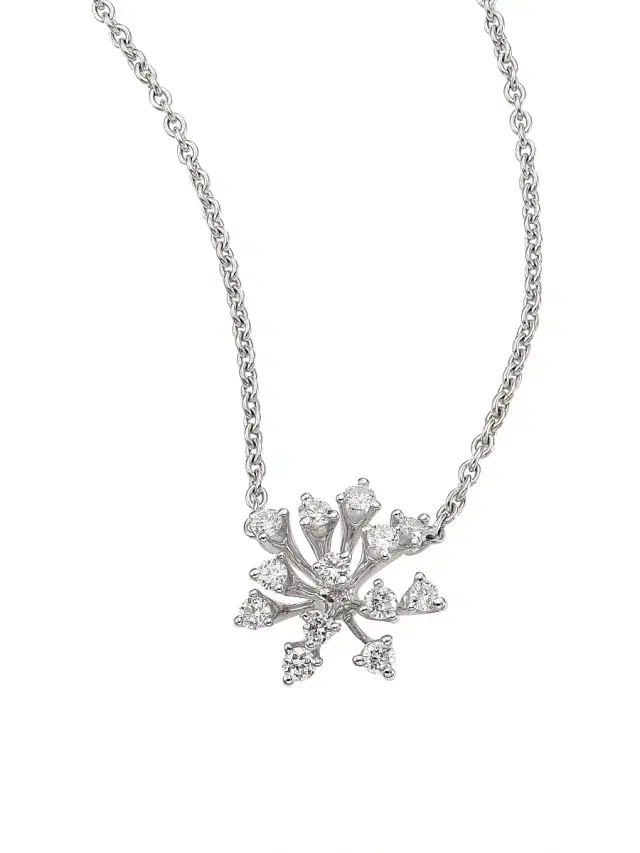 Women's Luminus 18K White Gold & Diamond Pendant Necklace - White Gold Women's Luminus 18K White Gold & Diamond Pendant Necklace - White Gold