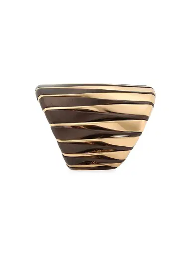 Vhernier Women's Coucher Du Soleil 18K Rose Gold & Bronze Tapered Ring - Rose Gold Bronze | Thumbnail 3 Vhernier Women's Coucher Du Soleil 18K Rose Gold & Bronze Tapered Ring - Rose Gold Bronze | Thumbnail 3
