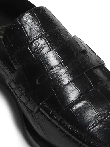 3.1 Phillip Lim Women's Alexa Embossed Leather Loafers - Black | Thumbnail 5 3.1 Phillip Lim Women's Alexa Embossed Leather Loafers - Black | Thumbnail 5