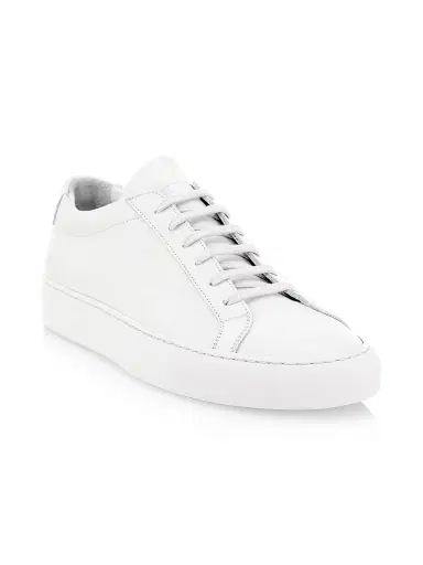 Common Projects Men's Original Achilles Leather Low-Top Sneakers - Grey | Thumbnail 9 Common Projects Men's Original Achilles Leather Low-Top Sneakers - Grey | Thumbnail 9