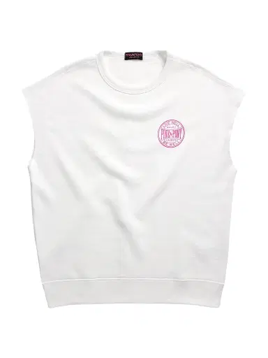 Polo Ralph Lauren Men's Unisex Pink Pony Sleeveless Fleece Sweatshirt - Ceramic White | Thumbnail 1 Polo Ralph Lauren Men's Unisex Pink Pony Sleeveless Fleece Sweatshirt - Ceramic White | Thumbnail 1