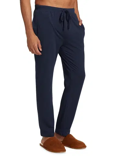 Saks Fifth Avenue Men's COLLECTION Cotton 2-Piece Pajama Set | Thumbnail 4 Saks Fifth Avenue Men's COLLECTION Cotton 2-Piece Pajama Set | Thumbnail 4