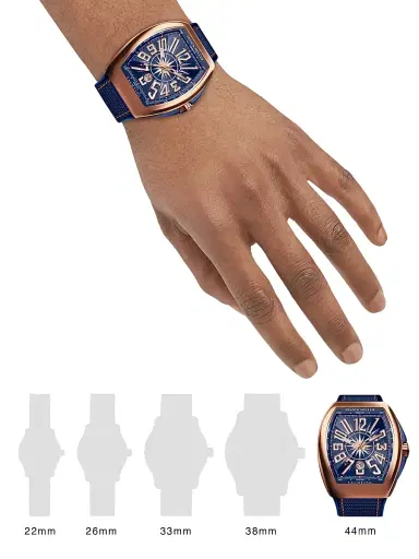 Franck Muller Men's Vanguard Yachting Rose Gold Watch | Thumbnail 2 Franck Muller Men's Vanguard Yachting Rose Gold Watch | Thumbnail 2