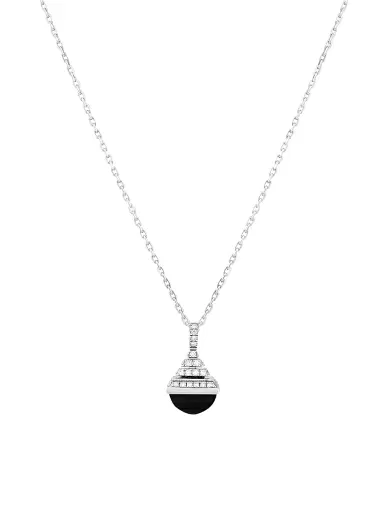 Marli Women's Cleo 18K White Gold, Diamond & Black Onyx Pendant Necklace - White Gold | Thumbnail 1 Marli Women's Cleo 18K White Gold, Diamond & Black Onyx Pendant Necklace - White Gold | Thumbnail 1