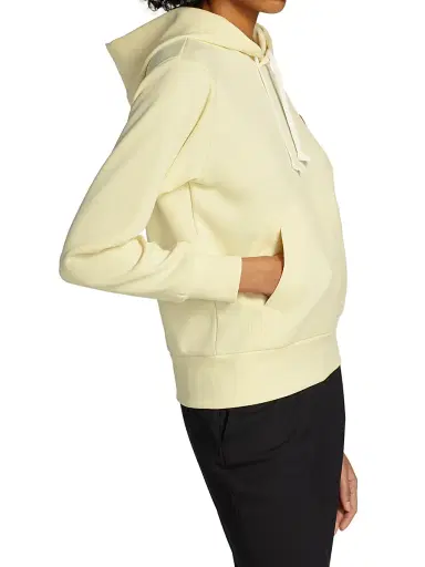 Comme des Garçons PLAY Women's Play Hooded Sweatshirt - Ivory - Size XL | Thumbnail 4 Comme des Garçons PLAY Women's Play Hooded Sweatshirt - Ivory - Size XL | Thumbnail 4