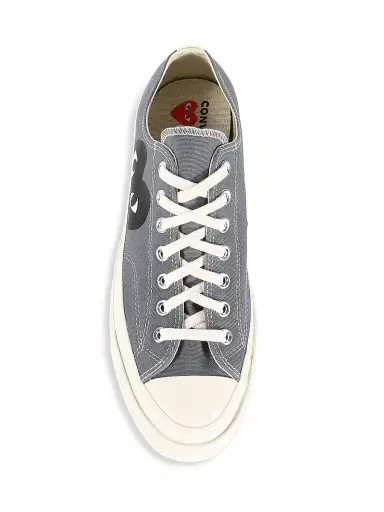Comme des Garçons PLAY CdG PLAY x Converse Men's Chuck Taylor All Star Low-Top Sneakers - Blue - Size 8 | Thumbnail 5 Comme des Garçons PLAY CdG PLAY x Converse Men's Chuck Taylor All Star Low-Top Sneakers - Blue - Size 8 | Thumbnail 5