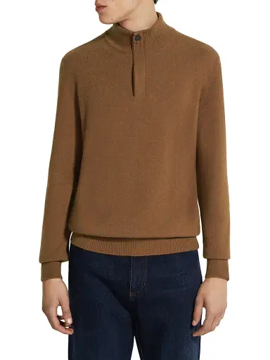 Zegna Men's Oasi Cashmere Sweater | Thumbnail 2 Zegna Men's Oasi Cashmere Sweater | Thumbnail 2