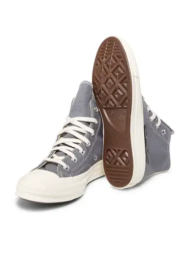 Comme des Garçons PLAY CdG PLAY x Converse Women's Chuck Taylor All Star Peek-A-Boo High-Top Sneakers - Grey - Size 11 | Thumbnail 6 Comme des Garçons PLAY CdG PLAY x Converse Women's Chuck Taylor All Star Peek-A-Boo High-Top Sneakers - Grey - Size 11 | Thumbnail 6