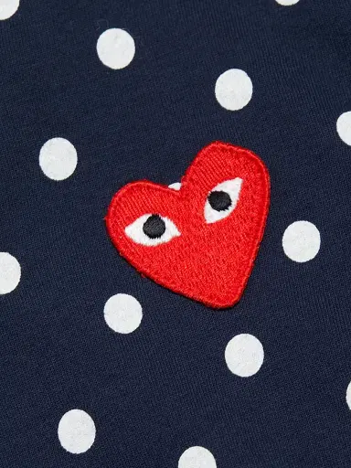 Comme des Garçons PLAY Women's Polka-Dot T-Shirt | Thumbnail 6 Comme des Garçons PLAY Women's Polka-Dot T-Shirt | Thumbnail 6